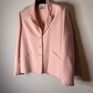 Bill Blass Neiman Marcus Blazer with Skirt Shorts